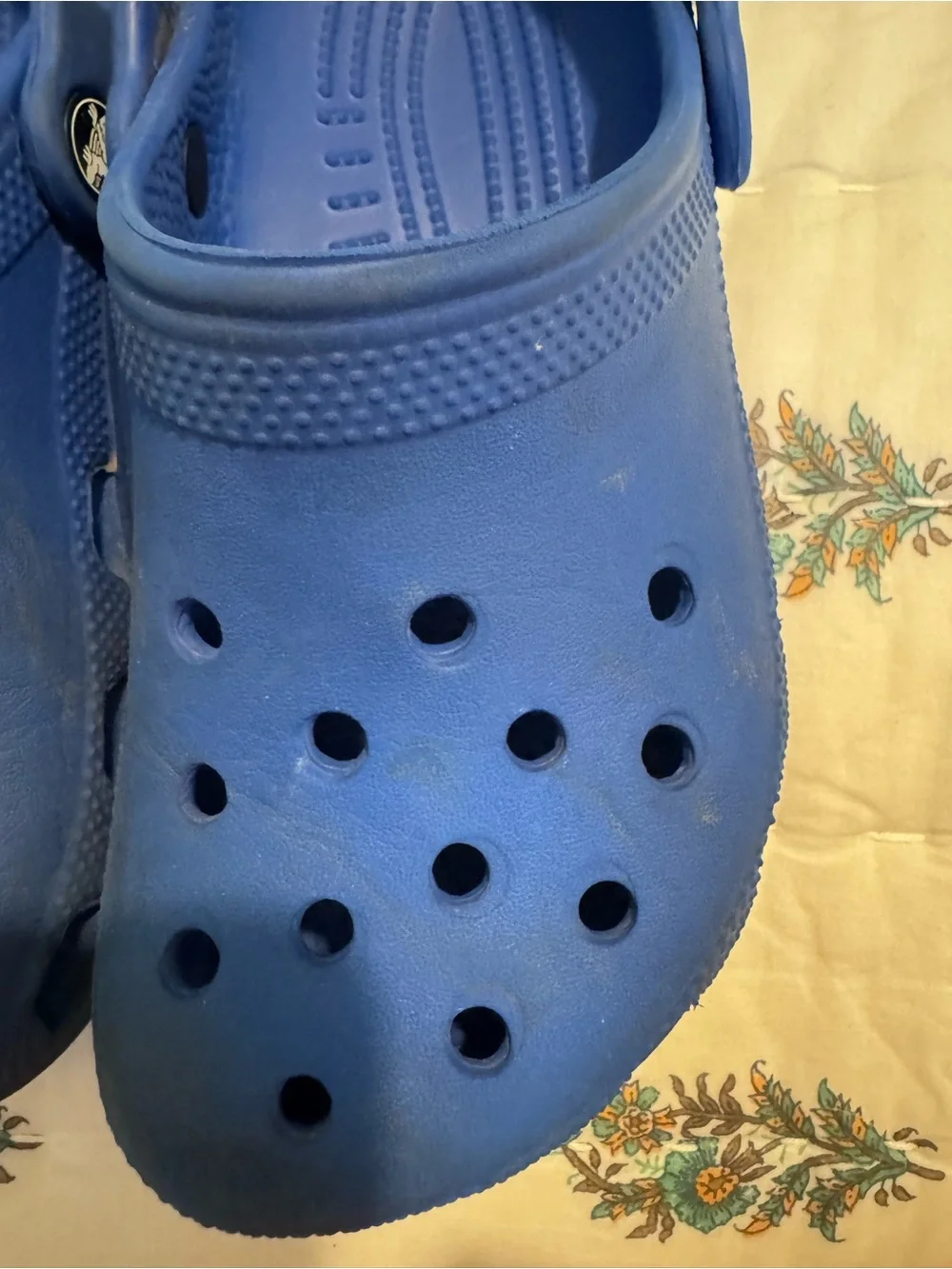 Kids Blue Crocs Size 3